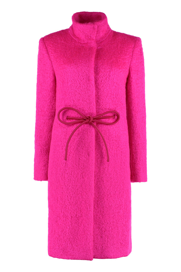 Mohair blend coat-0